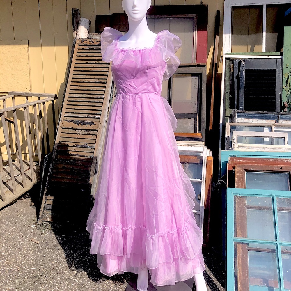 Dreamy Organza Vintage Gown